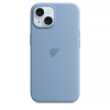 Чохол для iPhone 15 : Silicone Case MagSafe Original – Winter Blue