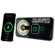 Безпровідна зарядка 2 in 1 (iPhone + Apple Watch) with MagSafe 15w