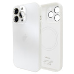 Чохол для iPhone 15 Pro AG Titanium Case 2.0 - MagSafe & Microfiber - White Чохол для iPhone 15 Pro AG Titanium Case 2.0 - MagSafe & Microfiber - White