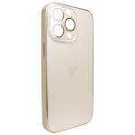 Чохол для iPhone 13 Pro матовий AG Titanium Case Golden