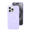 Neon Silicone Case MagSafe (iPhone 16 Pro – Purple)