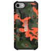 Тактичний протиударний чохол UAG Pathfinder камуфляжний на iPhone 6/7/8/SE2 (Orange-Green)