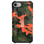 Тактичний протиударний чохол UAG Pathfinder камуфляжний на iPhone 6/7/8/SE2 (Orange-Green)