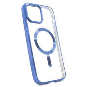 Чохол OPEN Shining with MagSafe (iPhone 14 Pro, Dark Blue)