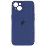 Чохол Silicone Full Camera (iPhone 15, №69 Deep navy)
