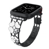 Ремінець Flower Steel Band для Apple Watch 38mm, 40mm, 41mm, [42mm Series 10/11] - Black