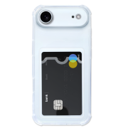 Чохол прозорий Armored Card Holder Case – iPhone 17 Air