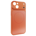 Чохол Nofelet AG Glass Case with MagSafe (iPhone 13, Orange) Чохол Nofelet AG Glass Case with MagSafe (iPhone 13, Orange)