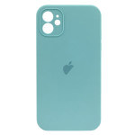 Чохол Silicone Case FULL CAMERA (square side) (на iPhone 11) (Sea Blue)