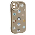Чохол Paws Case – iPhone 12 (Little Friends - Brown)