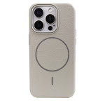 Grain Silicone MagSafe Case (iPhone 15 Pro Max, White)