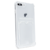 Чохол для iPhone 7 Plus | 8 Plus Card Holder Armored Case з карманом для картки прозрачный