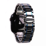 Ремінець керамічний Ceramic Band для Apple Watch 42mm | 44mm | 45mm | 46mm | 49mm Black-Blue