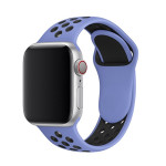 Ремінець силіконовий Nike Sport Band на Apple Watch 38mm, 40mm, 41mm, [42mm Series 10/11] - Glycine-Black
