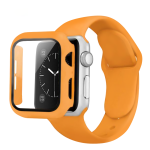 Комплект Silicone Band + Case для Apple Watch (41mm, Orange) Комплект Silicone Band + Case для Apple Watch (41mm, Orange)