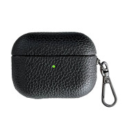 Чохол Grain Leather Case (AirPods PRO 3 – Black)