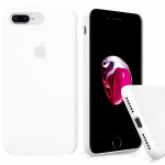 Чохол Silicone Case на iPhone 8 Plus | 7 Plus FULL (№9 White)