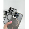 Чохол Metal Shell Case with MagSafe (iPhone 13 Pro Max, Titanium)