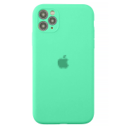Чохол Silicone Case FULL CAMERA (на iPhone 11 Pro Max, Spearmint)