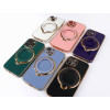 Чохол для iPhone 15 Pro Holder Glitter Shining Сase with MagSafe з підставкою та захисними лінзами на камеру Pink