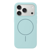 Чохол для iPhone 17 Pro Max : Silicone Slim MagSafe – Cyan Green