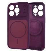 Чохол Dual Tone Silicone MagSafe Case (iPhone 15 Pro – Burgundy)