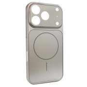 Чохол Nofelet AG Glass Case with MagSafe (iPhone 17 Pro Max, Titanium)