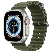 Ремінець для Apple Watch Ocean Band (38mm, 40mm, 41mm, [42mm Series 10/11], Virid Olive)