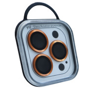Захисне скло на камеру Metal Classic (iPhone 14 / 14 Plus, Orange)