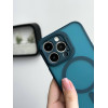 Чохол для iPhone 13 Pro Max Hybrid Camera Stand with MagSafe з підставкою Navy Blue