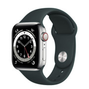 Силіконовий ремінець Silicone Sport Band (38mm, 40mm, 41mm, [42mm Series 10/11], №15 Charcoal Gray, S)