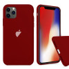 Чохол Silicone Case на iPhone 11 Pro FULL (№33 Dark Red)
