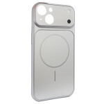 Чохол Nofelet AG Glass Case with MagSafe (iPhone 14, Silver) Чохол Nofelet AG Glass Case with MagSafe (iPhone 14, Silver)