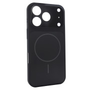 Чохол Nofelet AG Glass Case with MagSafe (iPhone 17 Pro, Black)