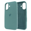 Чохол для iPhone 16 Silicone Case FULL (№57 Pine Green)