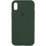 Чохол Silicone Case iPhone XR FULL (№70 Cyprus green)