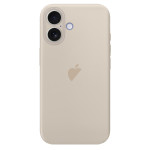 Чохол для iPhone 16 : Silicone Case Full Camera - №10 Stone
