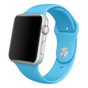 Силіконовий ремінець Silicone Sport Band (38mm, 40mm, 41mm, [42mm Series 10/11], №16 Blue, S)