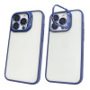 Чохол для iPhone 14 Pro Guard Stand Camera Lens з лінзами та підставкою Dark Blue