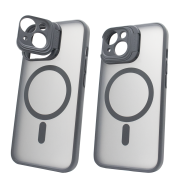 Чохол для iPhone 14 Hybrid Camera Stand with MagSafe з підставкою Black