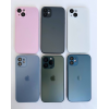Чохол скляний матовий AG Glass Case with MagSafe для iPhone 12 із захистом камери Cangling Green