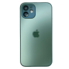 Чохол скляний матовий AG Glass Case with MagSafe для iPhone 12 із захистом камери Cangling Green