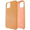 Чохол для iPhone 11 Pro Leather Case PU Golden Brown