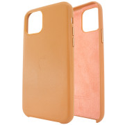 Чохол для iPhone 11 Pro Leather Case PU Golden Brown