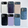 Чохол для iPhone 14 PC Slim Case with MagSafe із захисними лінзами на камеру Pearly White