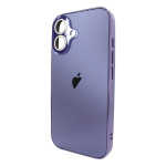 Чохол для iPhone 16 : AG-PC Glass – Deep Purple