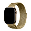 Металічний ремінець Milanese Loop на Apple Watch (38mm, 40mm, 41mm, [42mm Series 10/11], Yellow Gold)