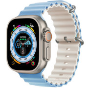Ремінець для Apple Watch Ocean Band (38mm, 40mm, 41mm, [42mm Series 10/11], Lilac-Pink Sand)