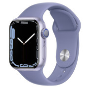 Силіконовий ремінець Silicone Sport Band (38mm, 40mm, 41mm, [42mm Series 10/11], Gray Purple, S)