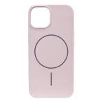 Чохол для iPhone 15 : Silicone Slim MagSafe – Pink Sand